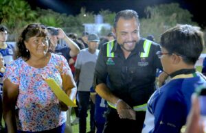 Inaugura Christian Agúndez complejo multideportivo “Enrique Ruiz Guillins” en Santa Anita