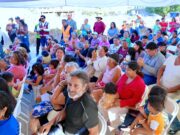 Familias reciben la pavimentación integral de la calle Ejido La Ribera en la colonia Ejidal I