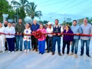 Cumple XV Ayuntamiento de Los Cabos compromiso con habitantes de Las Veredas con la pavimentación de la calle Tabachines