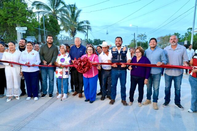 ENTREGA OBRA DE PAVIMENTACIÓN CALLE TABACHINES SJC 2