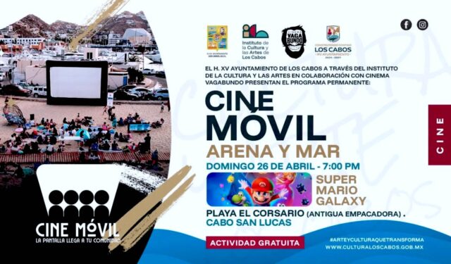 ICA LOS CABOS FUNCIÓN GRATUITA CINE MÓVIL
