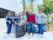 Realizan jornada de reciclaje en plaza León Cota Collins en Cabo San Lucas