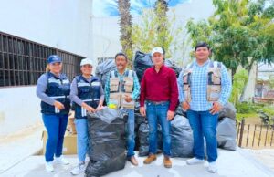 Realizan jornada de reciclaje en plaza León Cota Collins en Cabo San Lucas