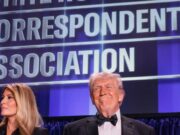 Evacúan a Trump tras disparos en cena de corresponsales en Washington