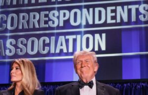 Evacúan a Trump tras disparos en cena de corresponsales en Washington