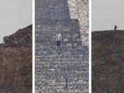 Sujeto sube a Pirámide de la Luna y dispara a turistas en Teotihuacán; hay 12 heridos y dos muertos