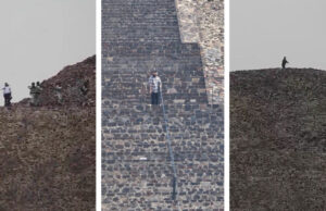 Sujeto sube a Pirámide de la Luna y dispara a turistas en Teotihuacán; hay 12 heridos y dos muertos