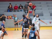 Participa alcalde Christian Agúndez en final de torneo de básquetbol burocrático