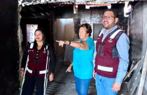 Entrega Ayuntamiento de Los Cabos apoyos asistenciales a familias y comercio afectado por incendio en Cabo San Lucas