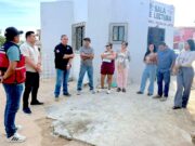 Supervisan obra de pavimentación en calles La Candelaria y El Brinco en Cabo San Lucas