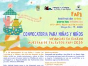 Instituto de Cultura convocan a las infancias de Los Cabos a formar parte del Festival de Artes FAPI 2026