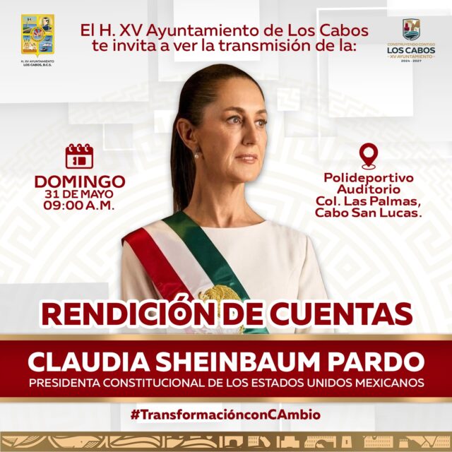 INVITACIÓN RENDICIÓN DE CUENTAS PRESIDENTA