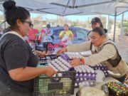 Gobierno Municipal brindó apoyos alimentarios a familias de la colonia Cabo Diamante en CSL
