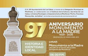 Invitan a conmemorar el 97 aniversario del Monumento a la Madre en Miraflores