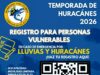 Bomberos de Cabo San Lucas convocan a registro de personas vulnerables ante temporada de lluvias y ciclones