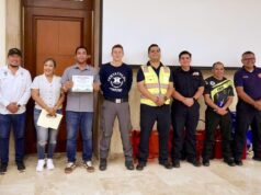 Personal del servicio público reciben capacitación en primeros auxilios y rescate en Cabo San Lucas