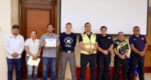 Personal del servicio público reciben capacitación en primeros auxilios y rescate en Cabo San Lucas