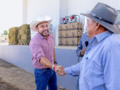 Respalda Christian Agúndez al sector ganadero con apoyo a mil familias productoras de la zona rural