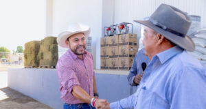 Respalda Christian Agúndez al sector ganadero con apoyo a mil familias productoras de la zona rural
