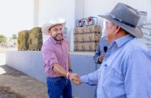 Respalda Christian Agúndez al sector ganadero con apoyo a mil familias productoras de la zona rural