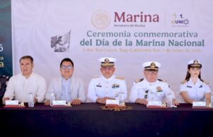 Participa Ayuntamiento de Los Cabos en conmemoración del 84° Aniversario del Día de la Marina Nacional