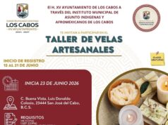 IMAIA invita a participar en taller gratuito de elaboración de velas artesanales en Los Cabos