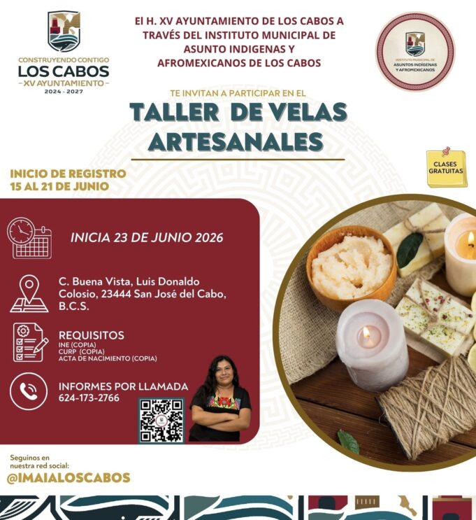 Flyer Promocional Velas Artesanales Circular Marrón - 5