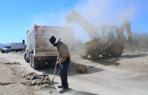 Retira Servicios Públicos más de 64 toneladas de residuos en arroyo de la colonia Nueva Esperanza