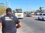 Anuncian transportistas suspensión temporal del transporte público para este martes 30 de junio de 9:00 a 10:00 am