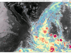 Se forma la tormenta tropical Boris; lluvias se extenderán hasta el jueves en gran parte de México