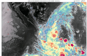 Se forma la tormenta tropical Boris; lluvias se extenderán hasta el jueves en gran parte de México