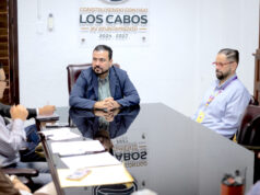 Dan seguimiento autoridades municipales a proyecto de muro de contención y vía alterna en el CRIT Los Cabos