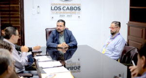 Dan seguimiento autoridades municipales a proyecto de muro de contención y vía alterna en el CRIT Los Cabos