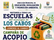 Invitan a escuelas de Los Cabos a participar en campaña de acopio de libros para reciclar