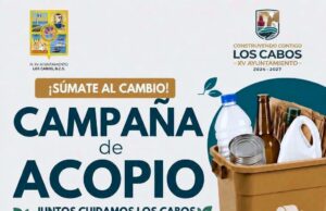 Invita Ecología de Los Cabos a participar en campaña de acopio de residuos reciclables