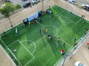 Entrega Ayuntamiento de Los Cabos cinco canchas de fútbol del programa Mundial Social