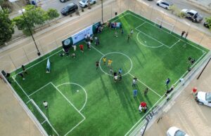 Entrega Ayuntamiento de Los Cabos cinco canchas de fútbol del programa Mundial Social