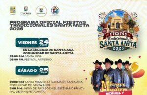Santa Anita se prepara sus Fiestas Tradicionales y Patronales 2026 con actividades religiosas, culturales y artísticas