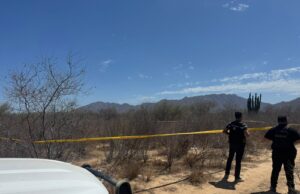 ATIENDE PGJE REPORTE SOBRE INHUMACIÓN CLANDESTINA EN LOS CABOS