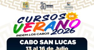 Invitan a niñas y niños a disfrutar los Cursos de Verano 2026 en Cabo San Lucas