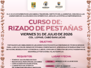 INJUVE Los Cabos convoca a jóvenes al curso de rizado de pestañas para impulsar el autoempleo