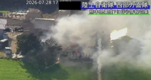 Varios heridos y atrapados por el derrumbe en un centro comercial tras el terremoto de 7,1 en Japón