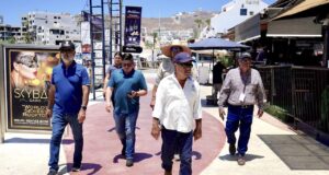 Supervisan infraestructura sanitaria y pluvial en la Marina de Cabo San Lucas para dar mantenimiento e implementar acciones preventivas