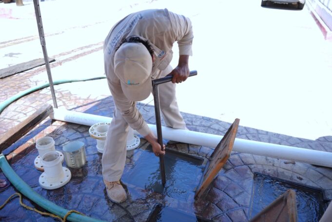 OOMSAPAS REPARACIÓN CAJA DE VÁLVULAS MANIEL DOBLADO 2
