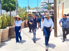 Refuerza Ayuntamiento de Los Cabos vigilancia en playa El Médano; aseguran mobiliario por irregularidades