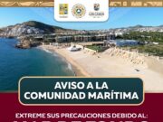 Protección Civil y Gestión de Riesgos de Los Cabos emite aviso preventivo por mar de fondo