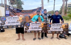 Premian a ganadores de la Primera Copa Novato 2026 tras exitosa jornada de pesca de orilla