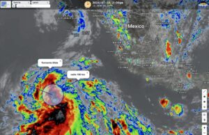 Tormenta tropical “Elida” no representa riesgo para Baja California Sur