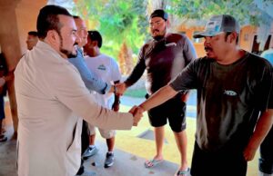 Autoridades municipales y estatales acuerdan acciones en beneficio de familias de la comunidad de La Playa