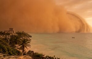 NASA capta la llegada del polvo del Sahara a México; pronostican “cielos lechosos” en varios estados